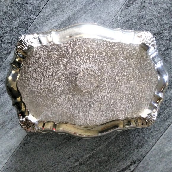 Vintage Vera Lucino Silver Plated Trinket Box - Picture 7 of 7